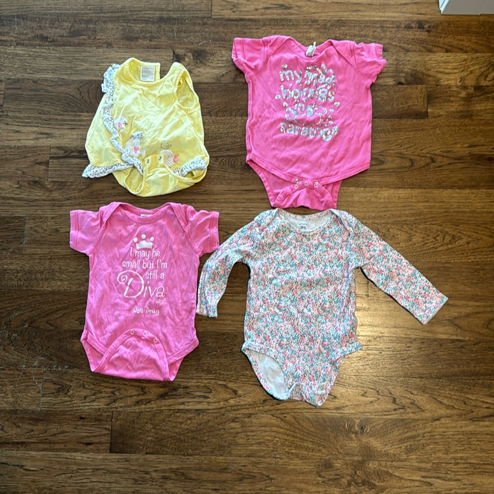 4 toddler bodysuits